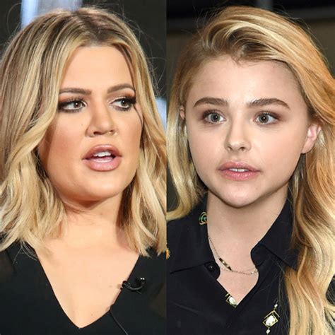 chloe moretz kardashian|khloe Kardashian feud.